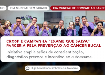 Data reforça prevenção do câncer bucal e conscientização sobre o tabagismo